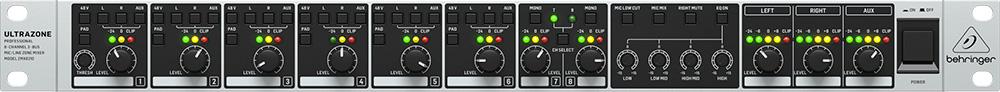Behringer Ultrazone ZMX8210 V2 8 Channel ZONE MIXER