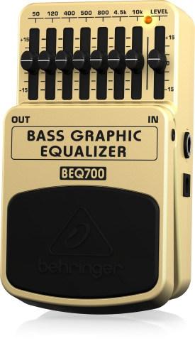Behringer BEQ700 Bass Graphic Equalizer Pedal