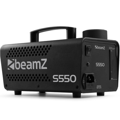BeamZ S550 Smoke Machine with Wireless Remote & Fluid 550W - image 3