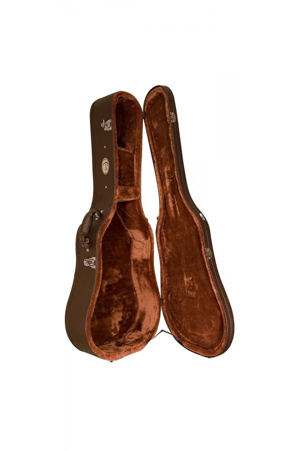 Faith HiGloss Mercury Parlour Electro Acoustic Scoop in Natural