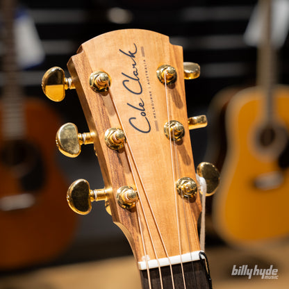 Cole Clark AN2EC-SRE Touring Series Grand Auditorium Acoustic Electric Guitar in Natural