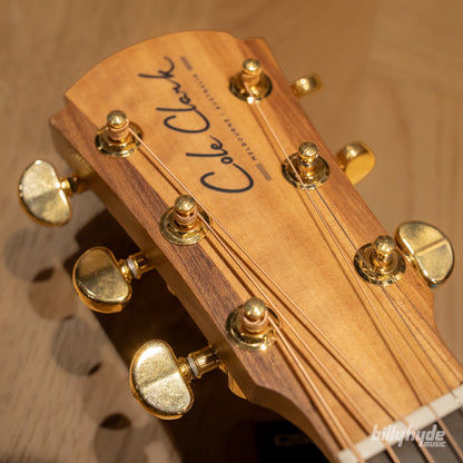 Cole Clark AN2EC-SRE Touring Series Grand Auditorium Acoustic Electric Guitar in Natural