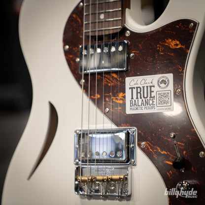 Cole Clark Culprit 3, HH, Tortoise Shell Pickguard in White