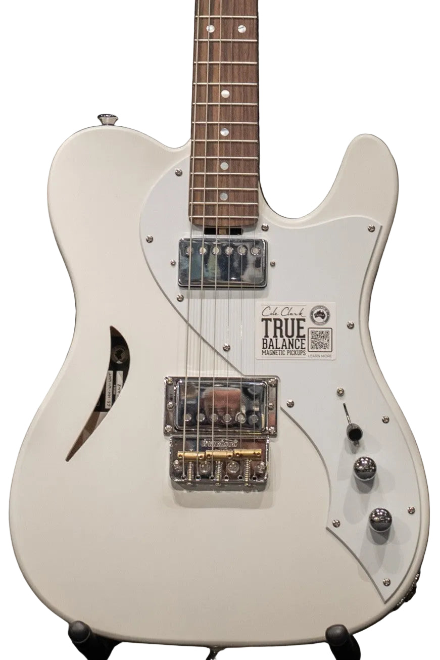Cole Clark Culprit 3, HH, White Pickguard in White