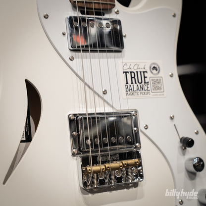 Cole Clark Culprit 3, HH, White Pickguard in White