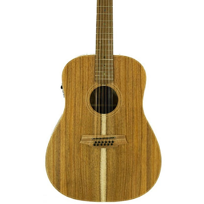 Cole Clark Acoustic Electric 12 String Guitar in Natural Satin