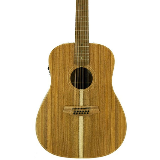 Cole Clark Acoustic Electric 12 String Guitar in Natural Satin