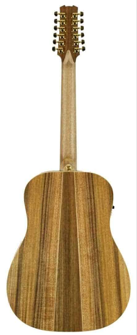 Cole Clark Acoustic Electric 12 String Guitar in Natural Satin