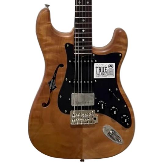 Cole Clark HB Hollow Baby, HSS, Tortoise Shell Pickguard in Natural