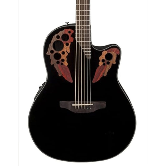 Ovation Celebrity Elite Acoustic Guitar in Black