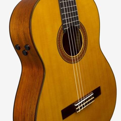 Yamaha CG TA Transacoustic Classical Guitar in Natural