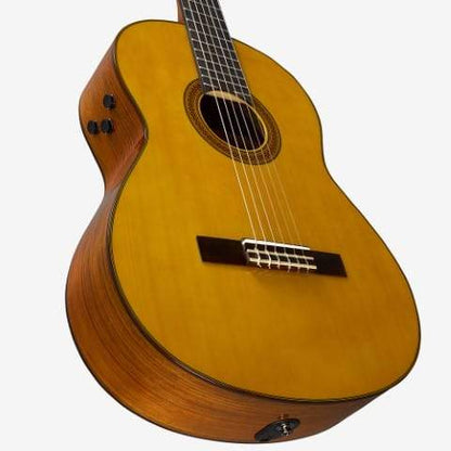 Yamaha CG TA Transacoustic Classical Guitar in Natural