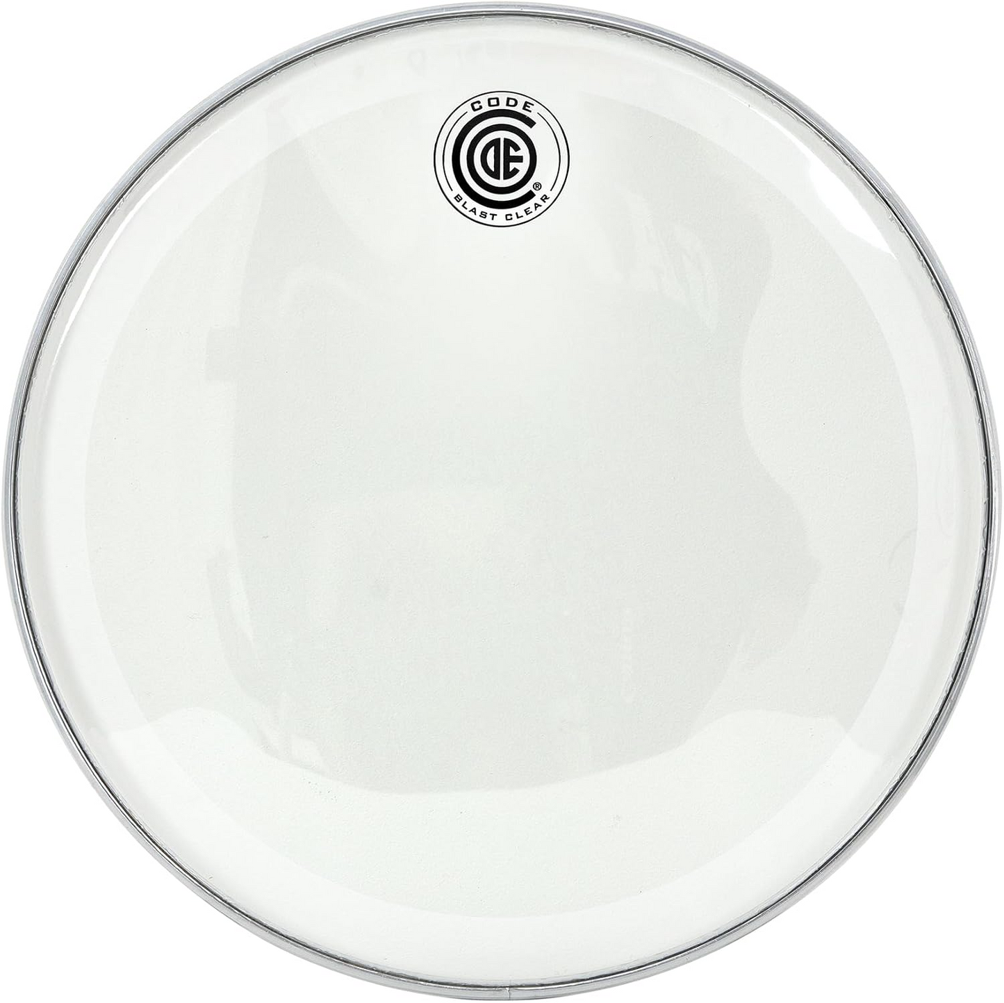 Code 24" Blast Clear Single Ply 10mils Dampen Ring Bass Drum Head