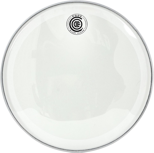 Code 22" Blast Coated Single Ply 10mils Dampen Ring Bass Drum Head