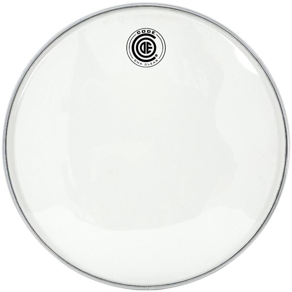 Code 12" DNA Clear 10mils Single Ply Drum Head