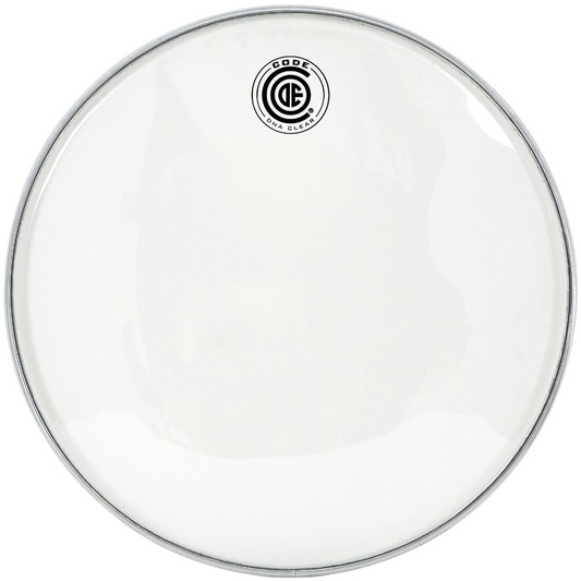 Code 13* DNA Clear 10mils Single Ply Drum Head