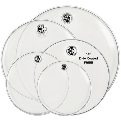 Code  Generator Clear Kit Head Pack 10/12/16/22 inch with Free DNACT14
