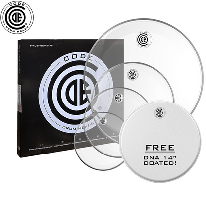 Code  Generator Clear Kit Head Pack 10/12/16/22 inch with Free DNACT14