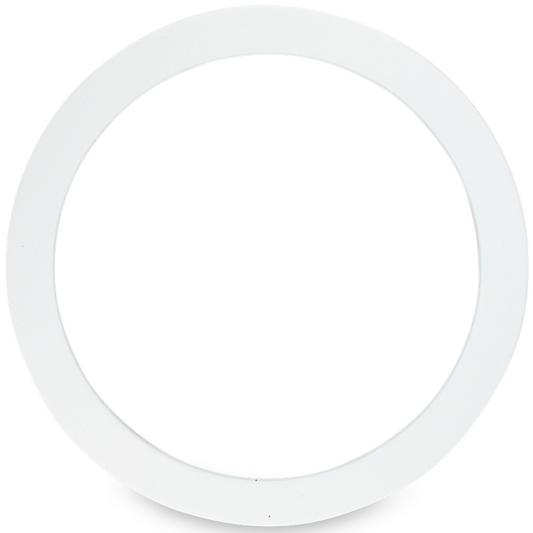 Code Drum Heads 4" Drum Head Port Hole in White