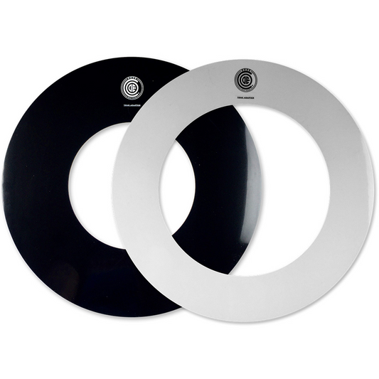 Code Drum Heads 13" Tone Adaptor Twin Pack in Black And White