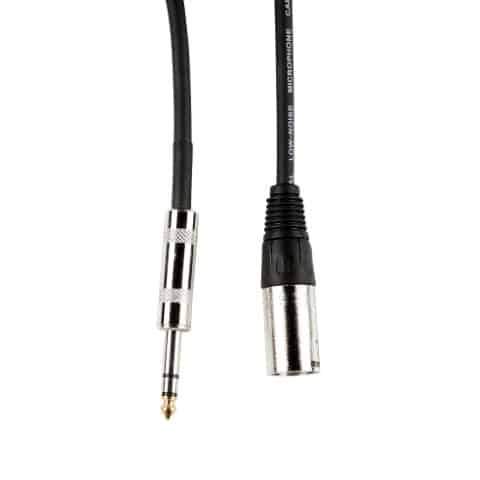 Armour CJPM10 10' XLRM and TRS Cable