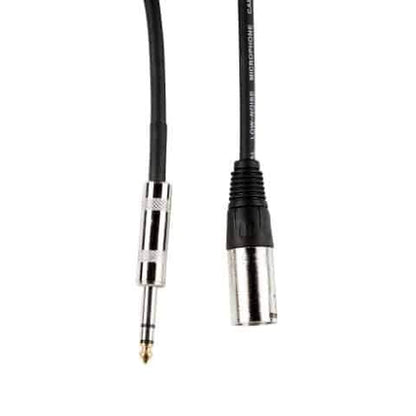 Armour CJPM10 10' XLRM and TRS Cable