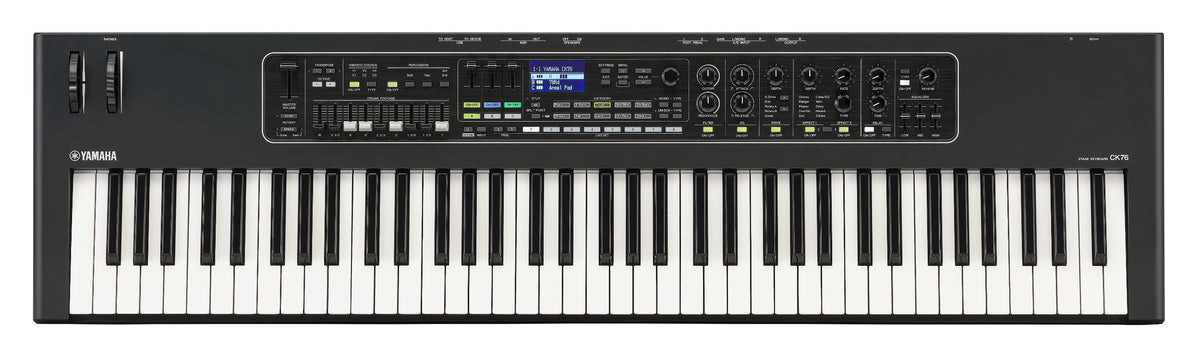Yamaha CK76 Stage Keyboard - 76-key Semi-Weighted Action