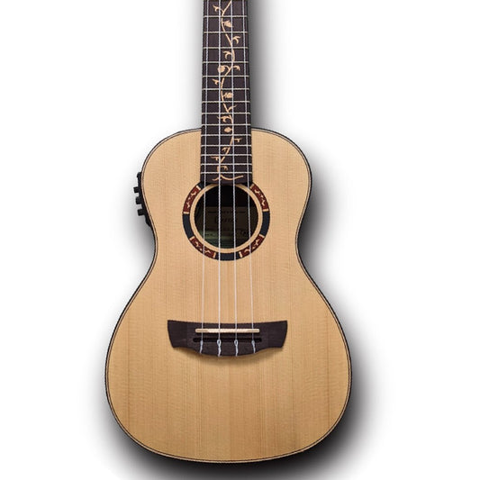 Crafter UC27E Prestige Series Acoustic Electric Ukulele in Natural Satin