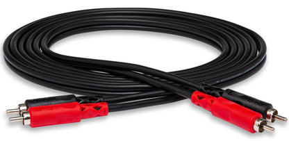 HOSA CRA201 Stereo Interconnect Dual Cable RCA to RCA 1M