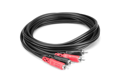 HOSA CRA203 Stereo Interconnect Dual RCA Audio Cable 10ft