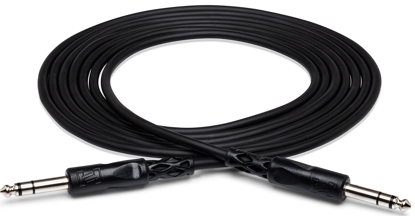 HOSA CSS110 Balanced Interconnect Cable 1/4" TRS to Same 10Ft