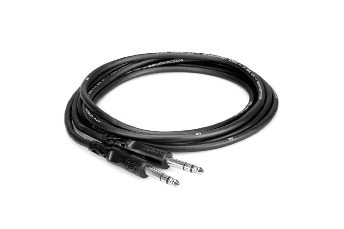 HOSA CSS110 Balanced Interconnect Cable 1/4" TRS to Same 10Ft