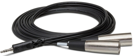 HOSA CYX403M Stereo Breakout 3.5 mm TRS to Dual XLR3M 3M