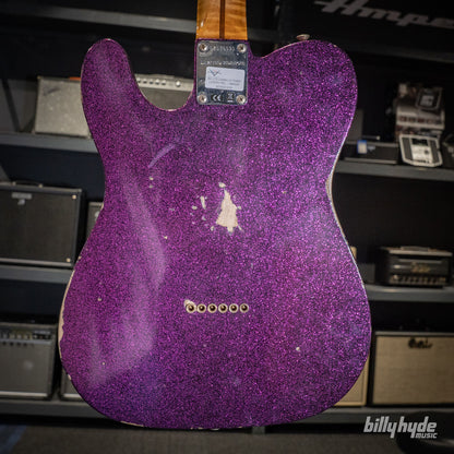 Fender Custom Shop Limited Edition Caballo Tono Ligero Relic, Maple Neck in Aged Magenta Sparkle