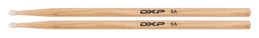 DXP 5A Nylon Tip Drum Sticks Oak