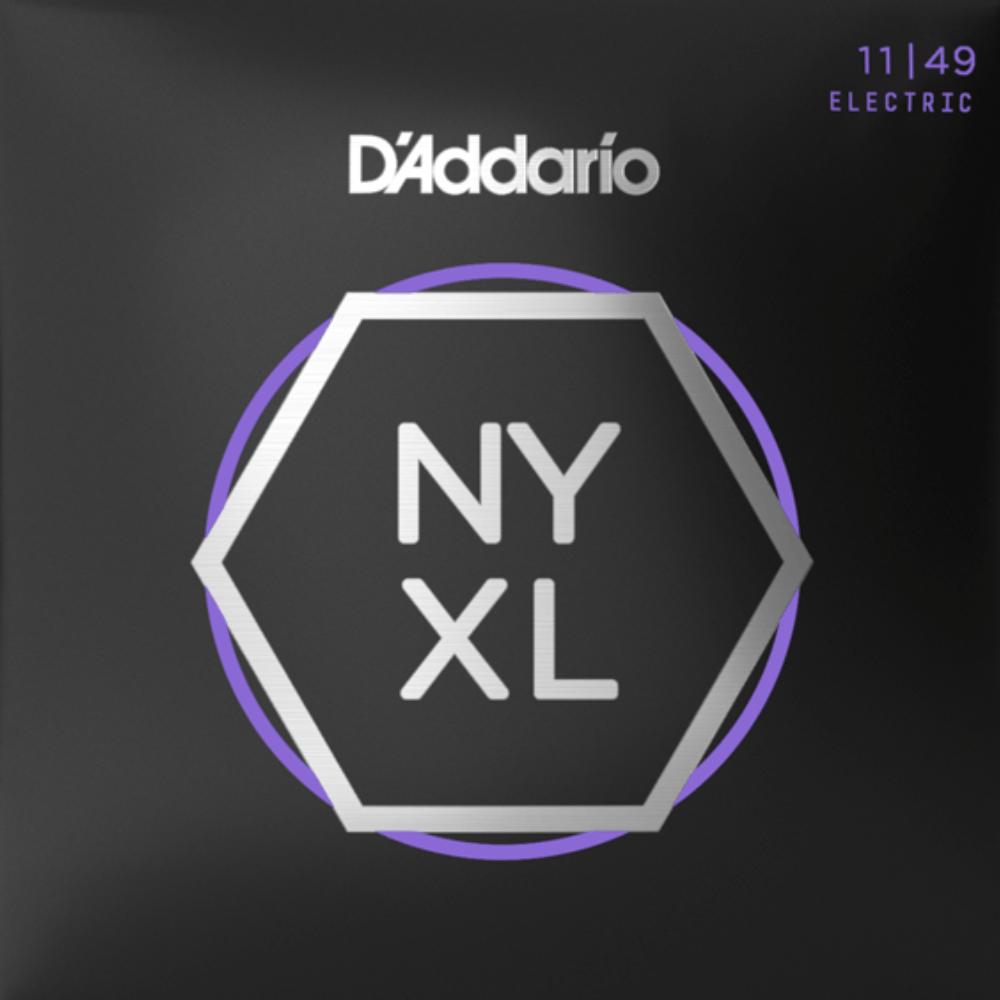 D'Addario NYXL1149 Nickel Wound Electric Guitar Strings Medium 11-49 Gauge