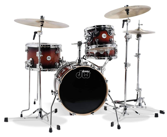 Design Mini Pro BD16 4 Piece Drum Kit in Tobacco Burst