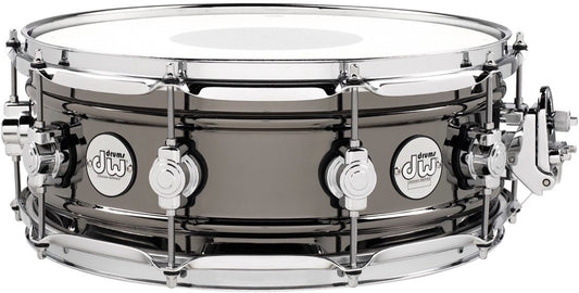 DW Design Series 5.5" x 14" Black Nickel Over Brass Snare Drum