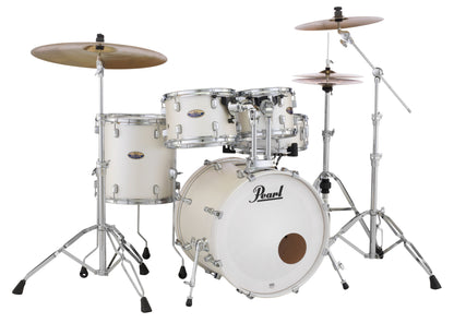 Pearl Decade Maple 20" Fusion 5 Piece Drum Kit in White Satin Pearl