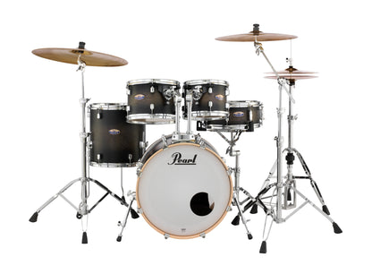 Pearl Decade Maple 20" Fusion 5 Piece Drum Kit in Satin Black Burst