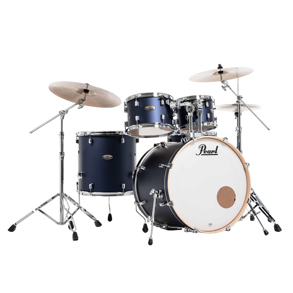 Pearl Decade Maple 22 Fusion 5 Piece Drum Kit in Ultramarine Velvet