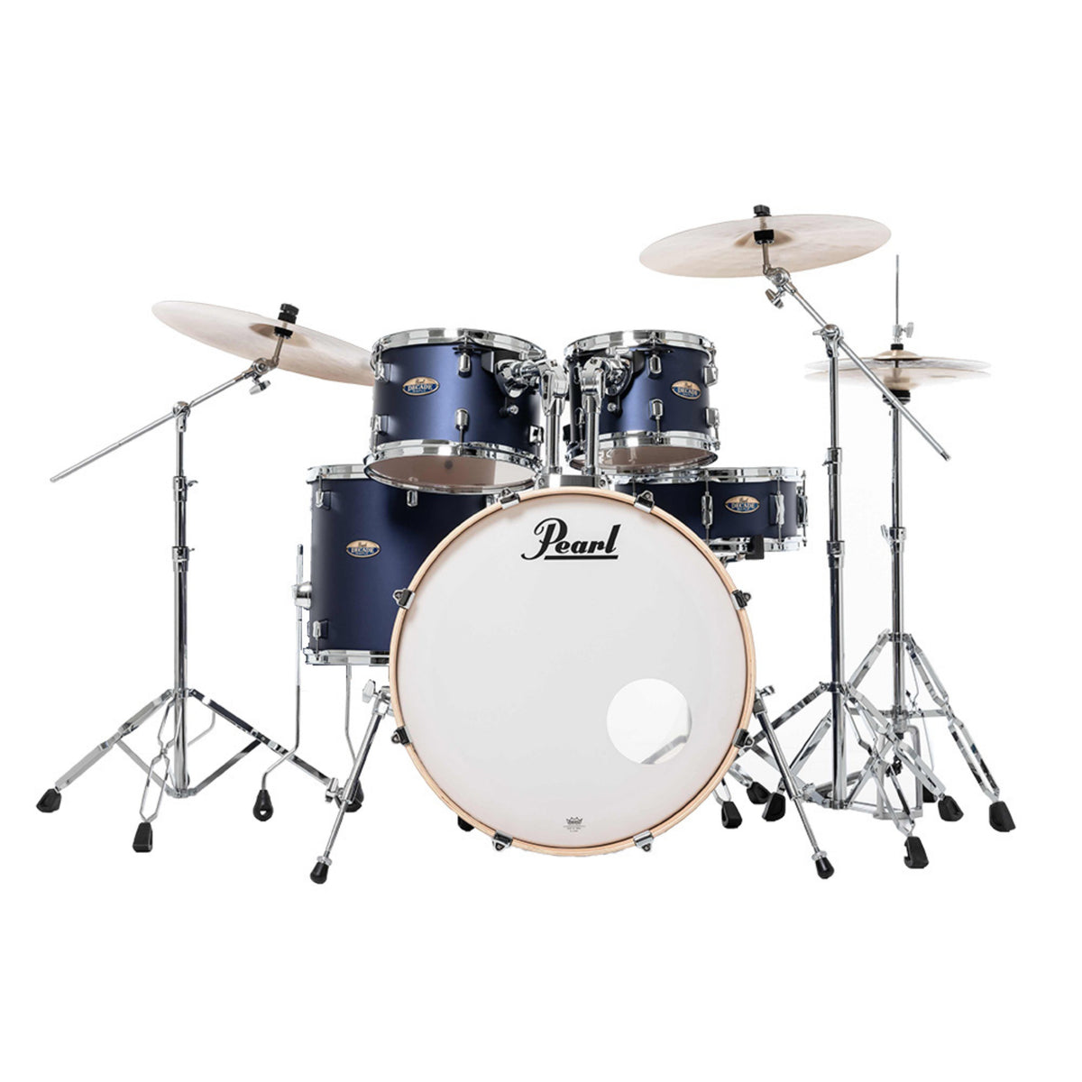 Pearl Decade Maple 22 Fusion 5 Piece Drum Kit in Ultramarine Velvet