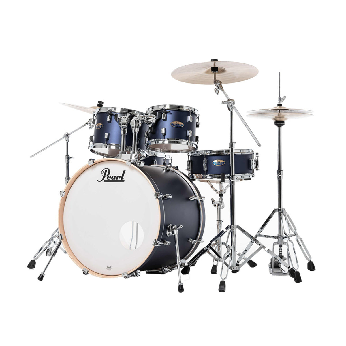 Pearl Decade Maple 22 Fusion 5 Piece Drum Kit in Ultramarine Velvet