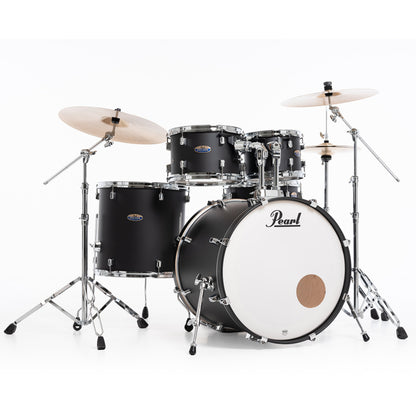 Pearl Decade Maple 22 Fusion Plus 5-Piece Drum Kit in Satin Slate Black