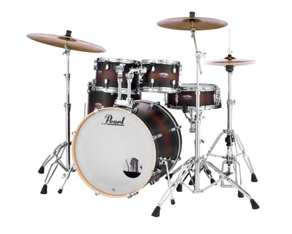 Pearl Decade Maple 22 Fusion 5 Piece Drum Kit in Satin Brown Burst