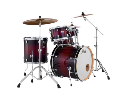 Pearl Decade Maple 22 Fusion Plus 5-Piece Drum Kit in Gloss Deep Red Burst