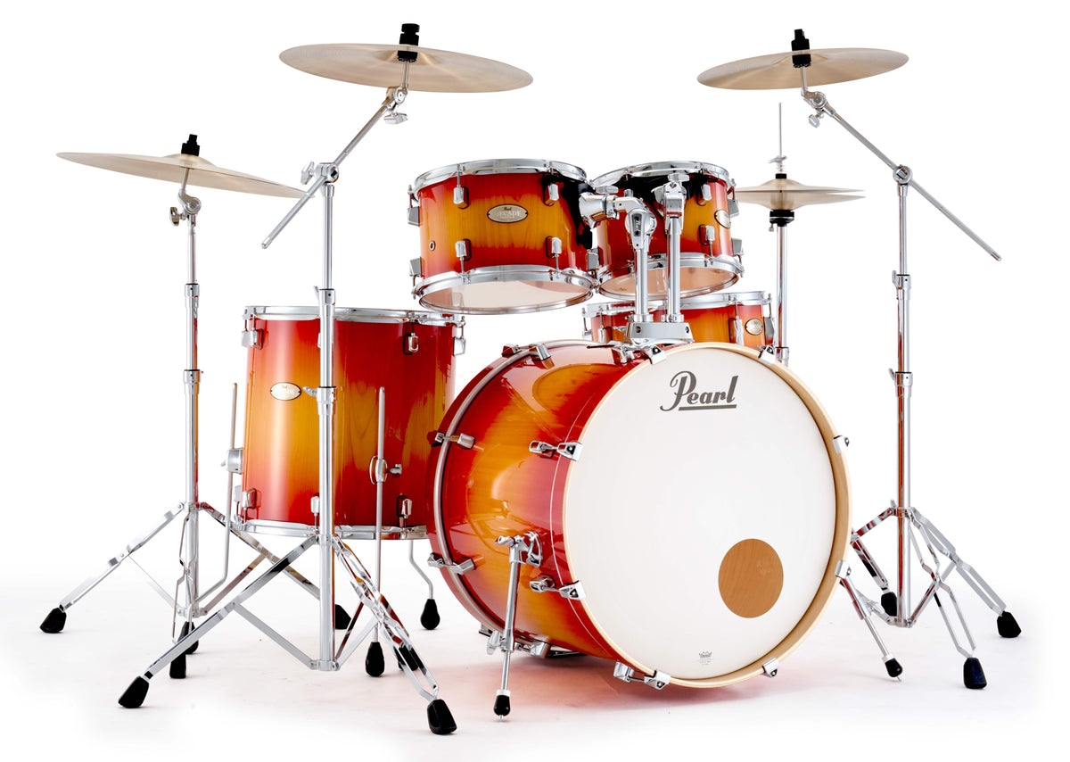 Pearl DMP Artisan 5-Piece  22" Fusion Plus Kit W/Hardware in Sunset Pine Burst