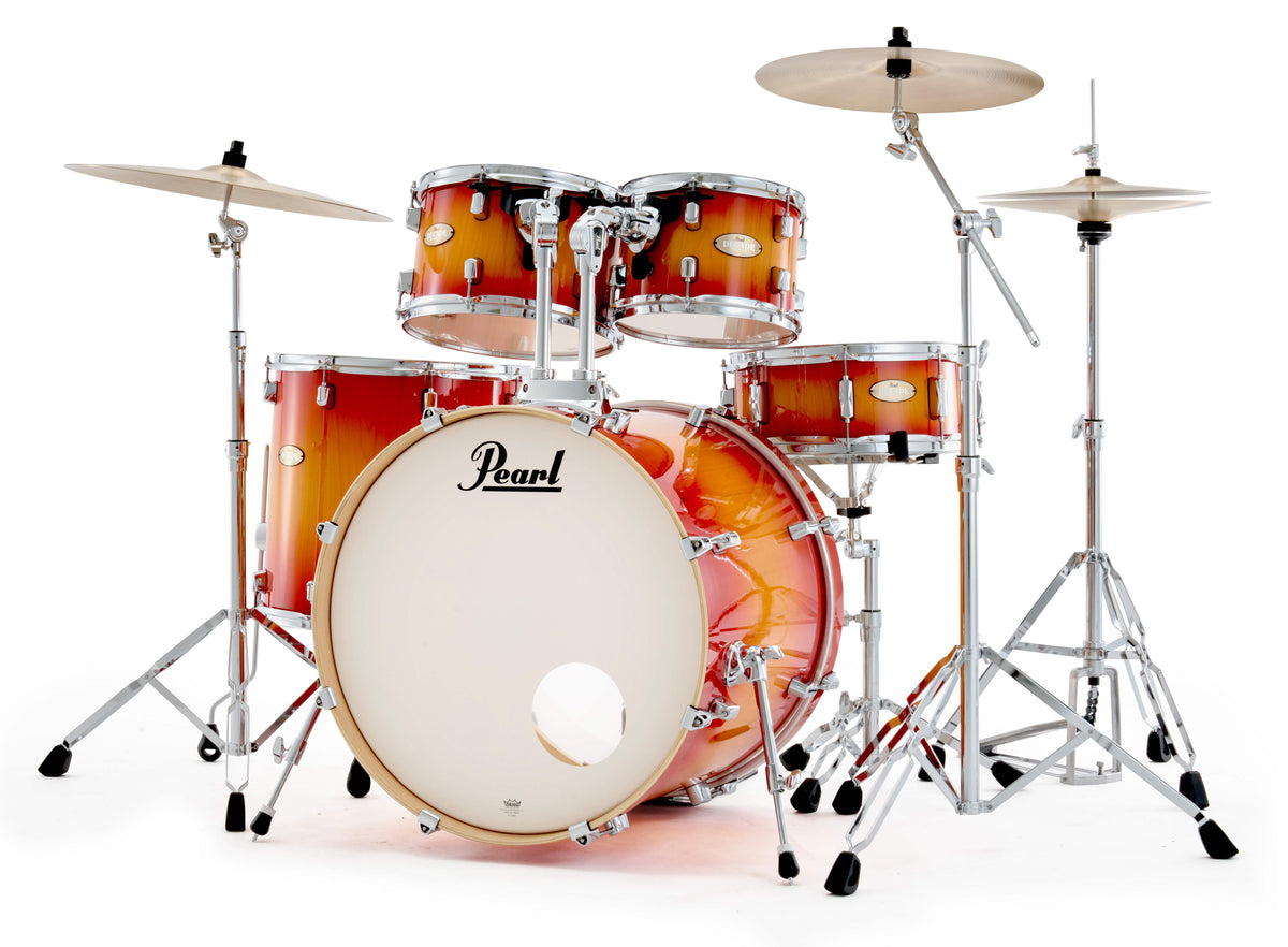 Pearl DMP Artisan 5-Piece  22" Fusion Plus Kit W/Hardware in Sunset Pine Burst