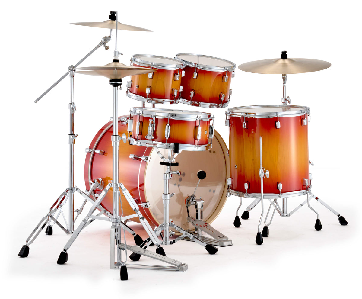 Pearl DMP Artisan 5-Piece  22" Fusion Plus Kit W/Hardware in Sunset Pine Burst