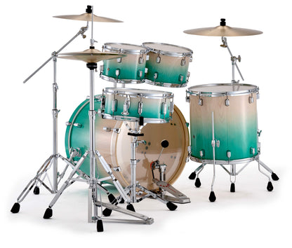 Pearl DMP Artisan 22" 5-Piece Fusion Plus Kit W/Hardware in White Beach Pine Fade